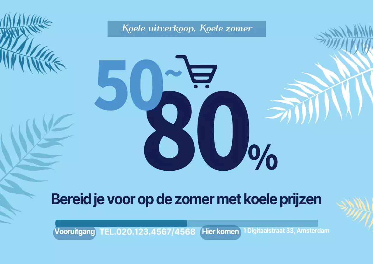Zomer uitverkoop
