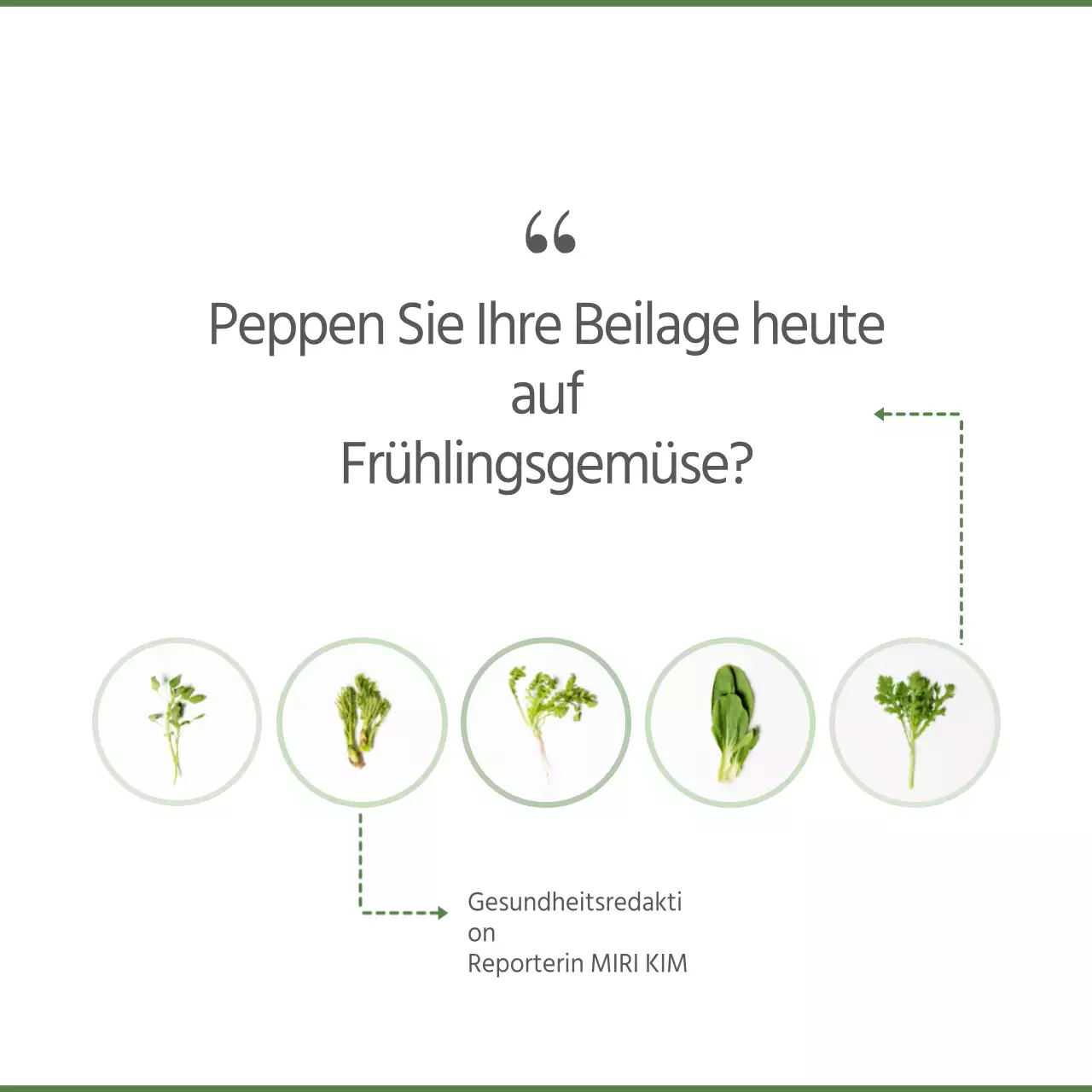 Frühling Saisonale Lebensmittel