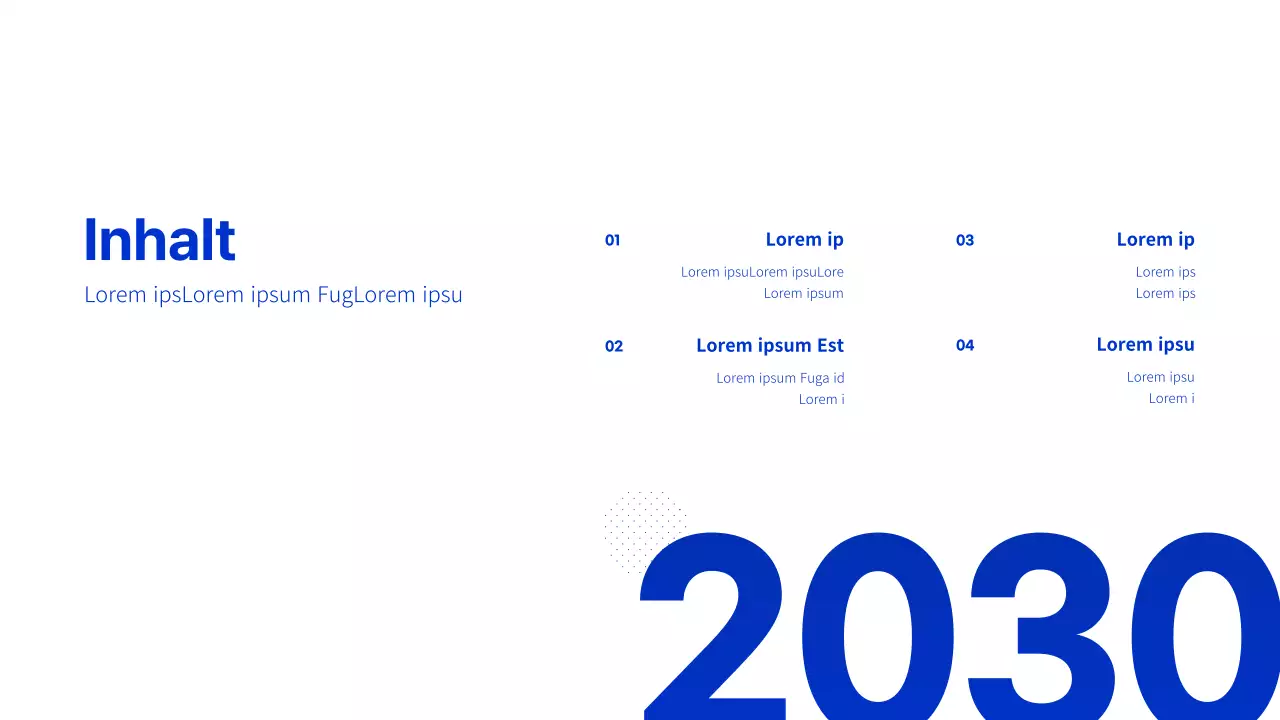 Bluetone Orientierungsschablone