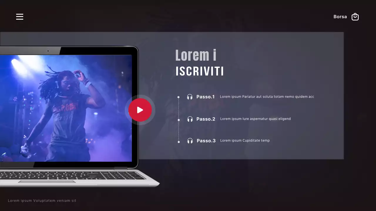 I cerchi neri e rossi della musica pop spiegati