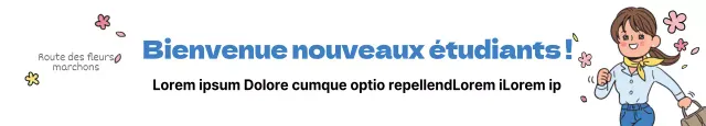 Recrutement de nouveaux étudiants