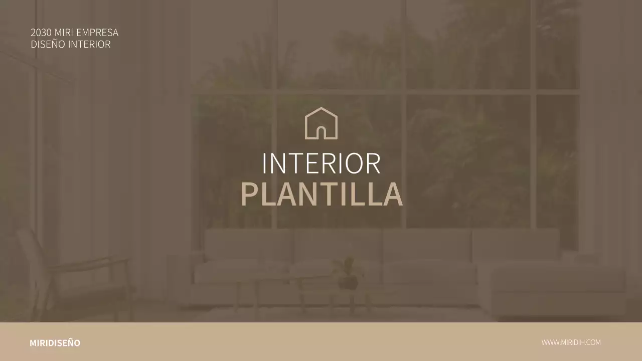 Plantilla Interior Emocional Tono Marrón