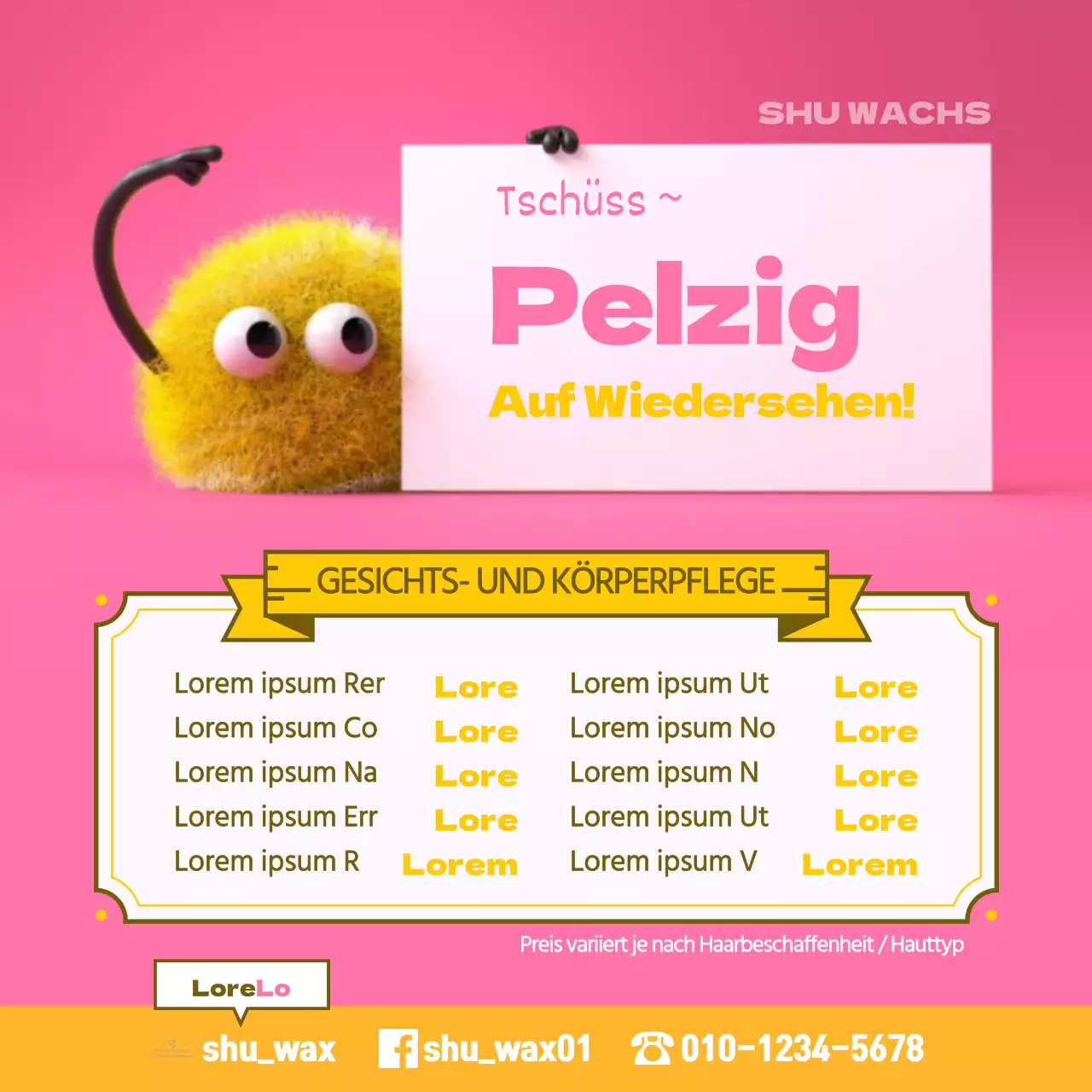 Hallo Pelzige!