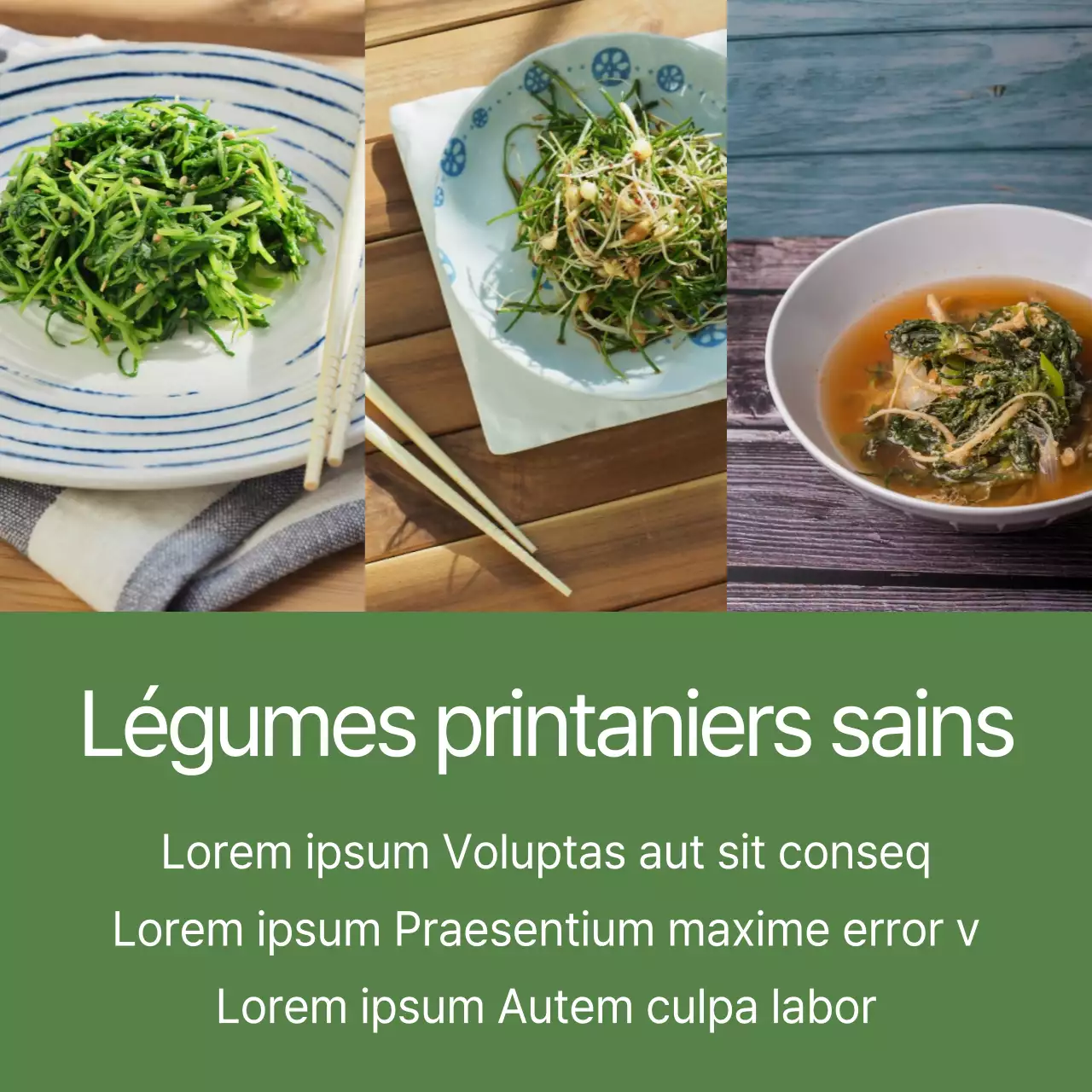 Aliments de saison pour le printemps