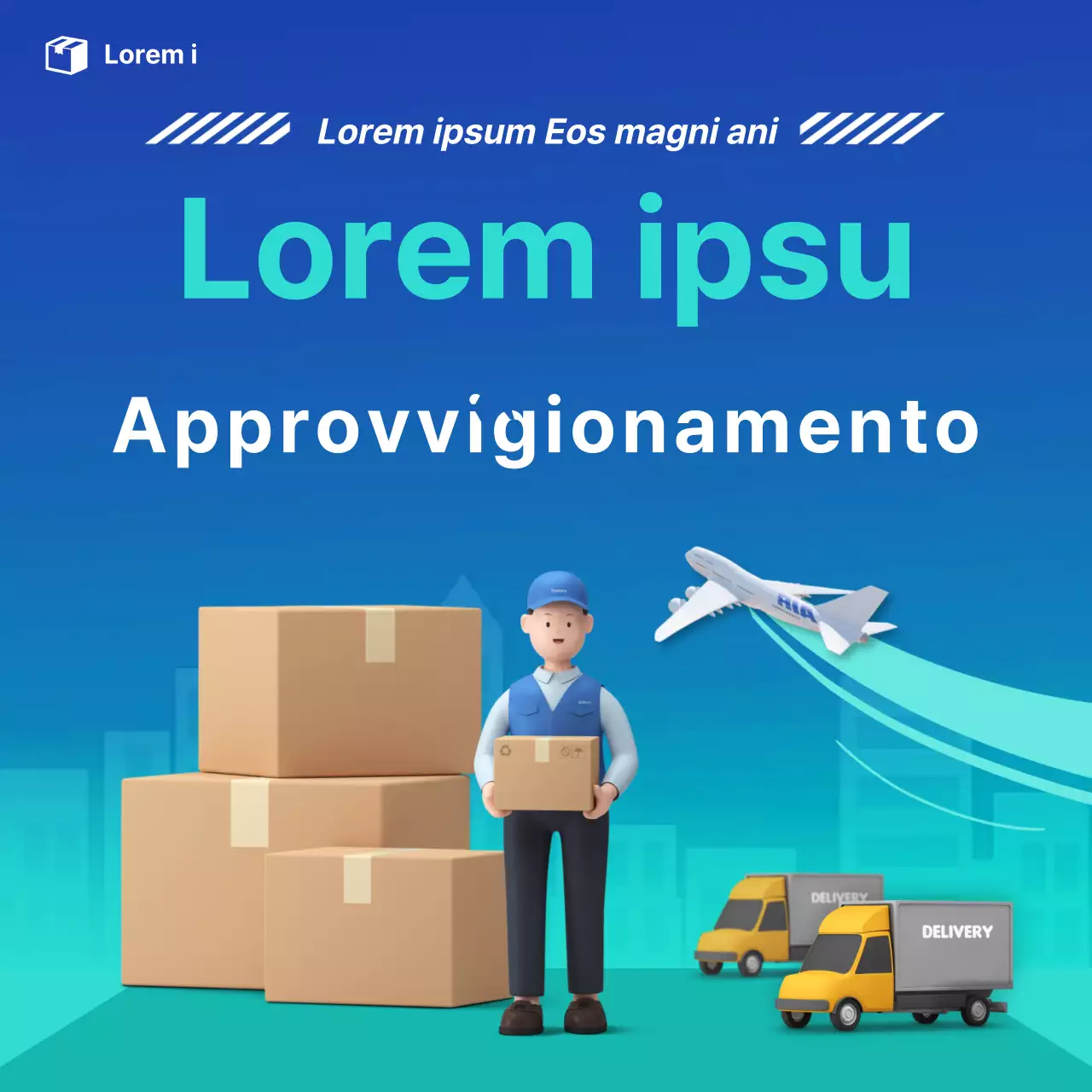 Promuovere gli acquisti all'estero in blu