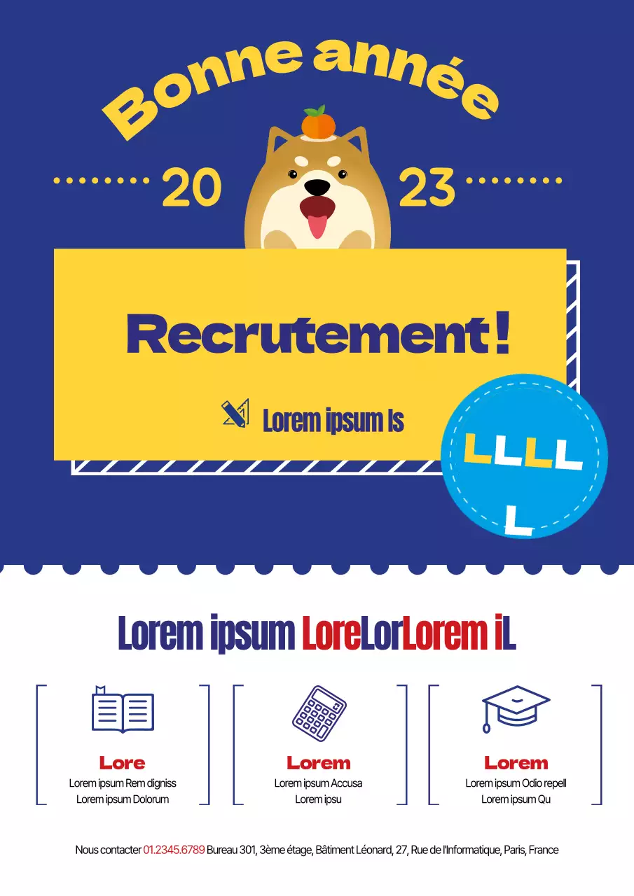 Recrutement des étudiants