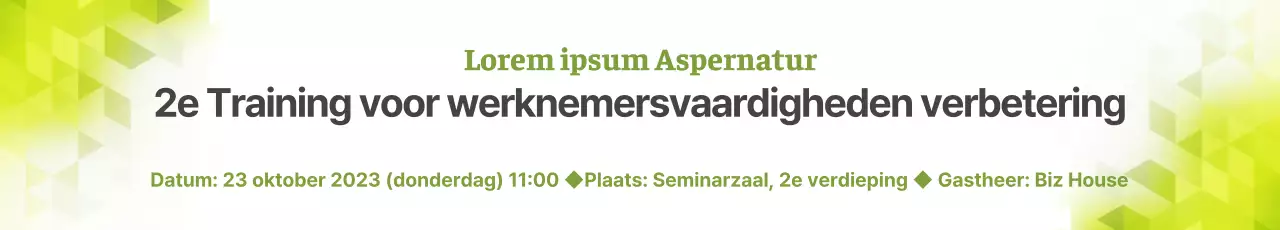 Training voor werknemers