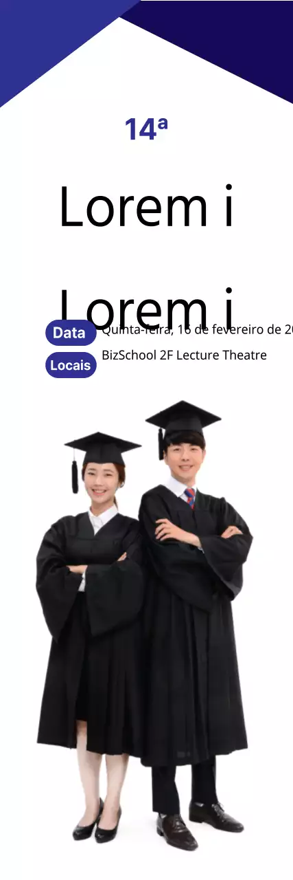 Cerimónia de graduação