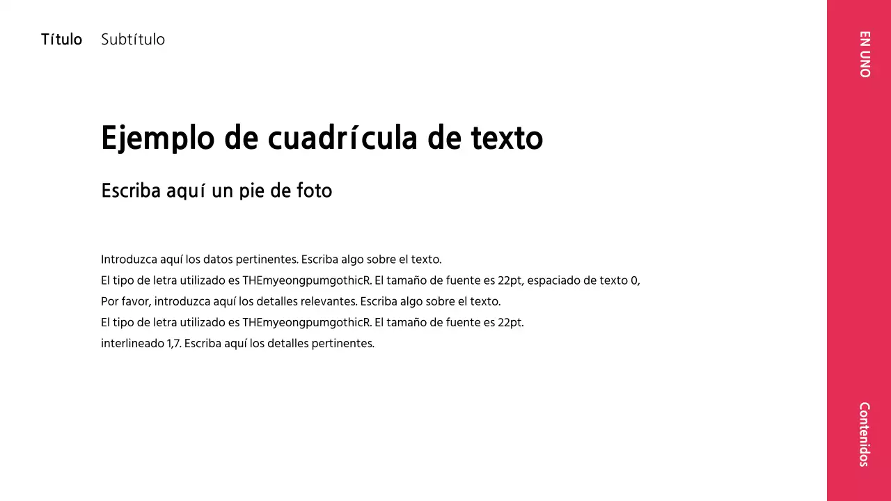 Presentaciones básicas