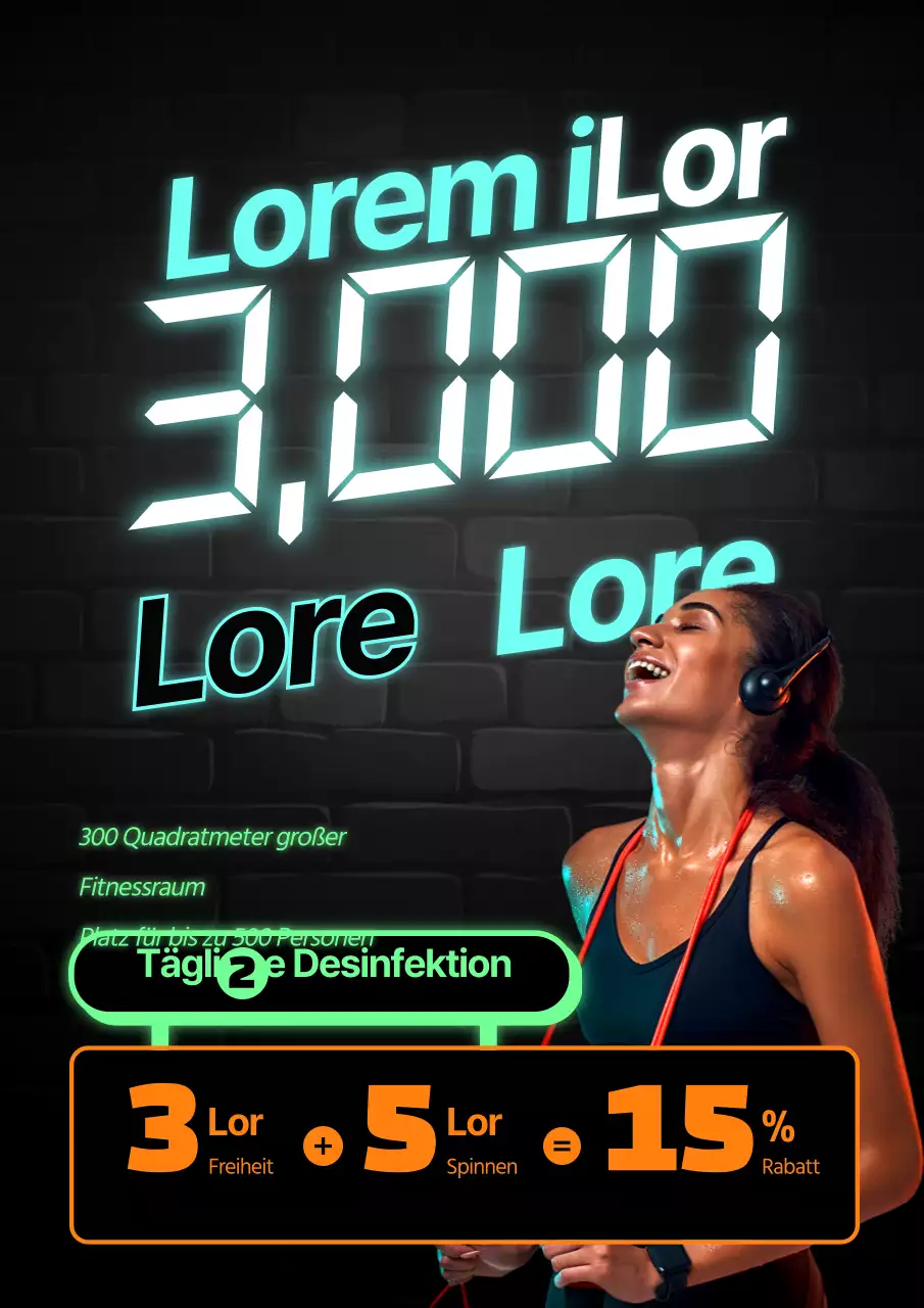 Rabattaktionen im Fitnessstudio