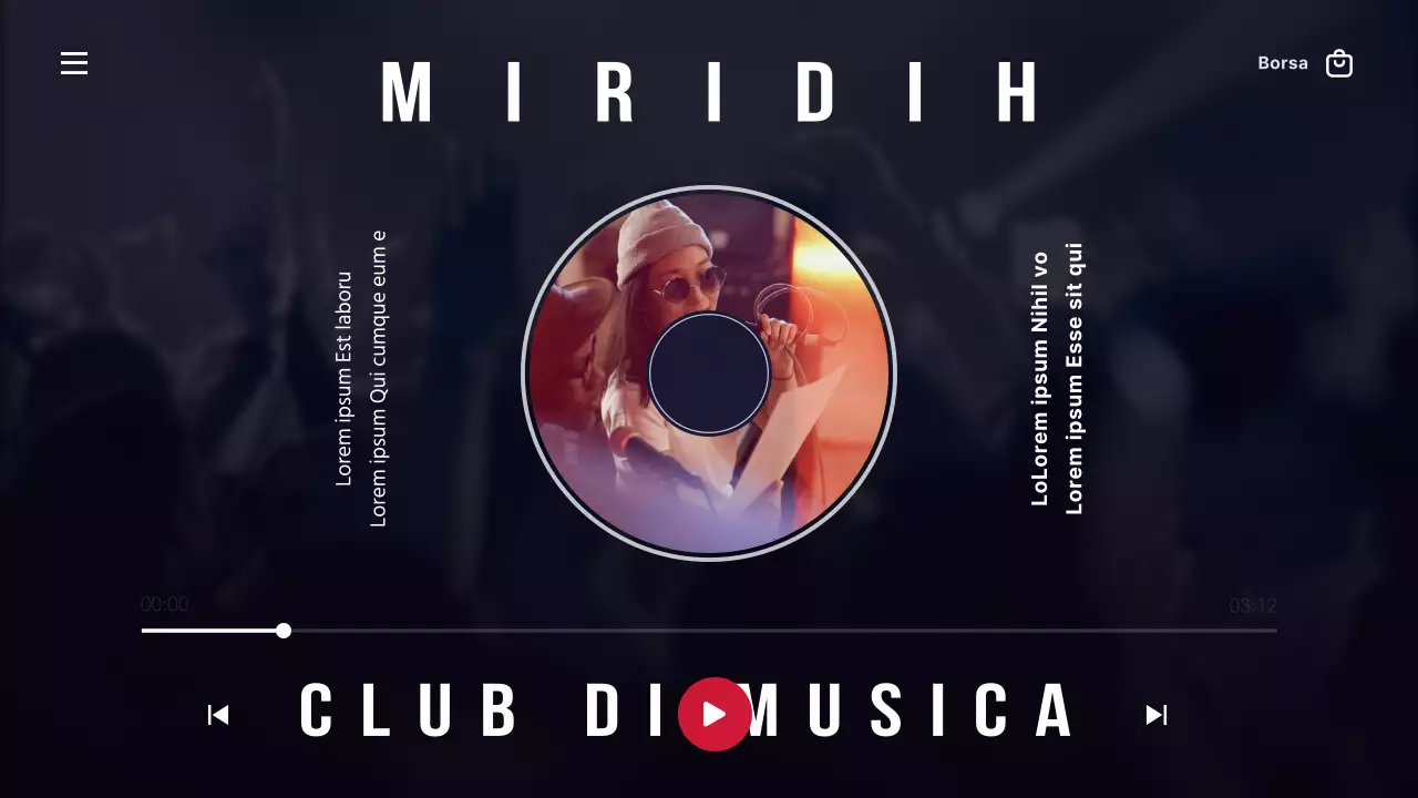 I cerchi neri e rossi della musica pop spiegati