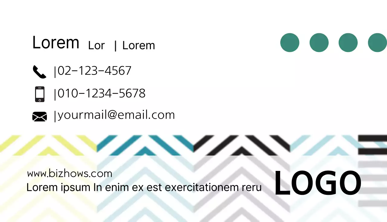 Cartes de visite d'entreprise