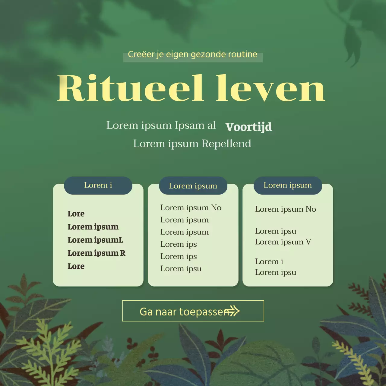 Groen Natuurlijk Sociale Media