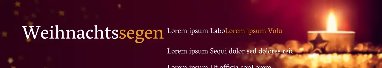 Weihnachtssegen