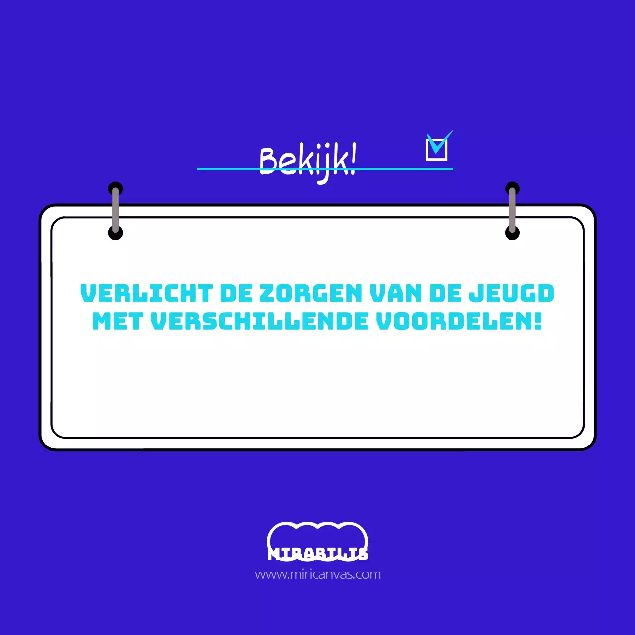 Voordelen voor jongeren