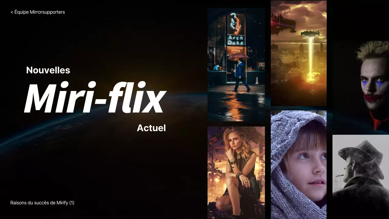 Black & White Media Plateformes OTT Corporate Supporters Challenge Presentation