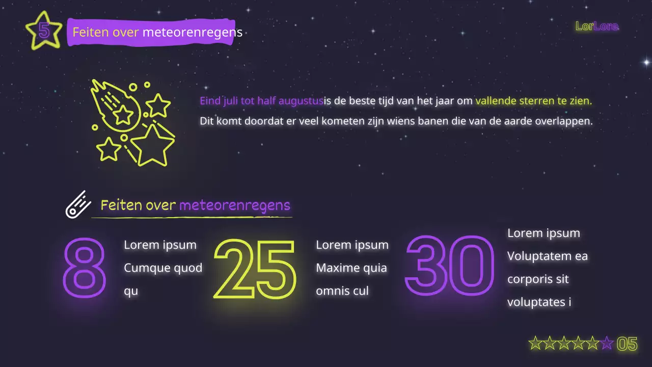 Mystiek neongeel en paars trainingsmateriaal