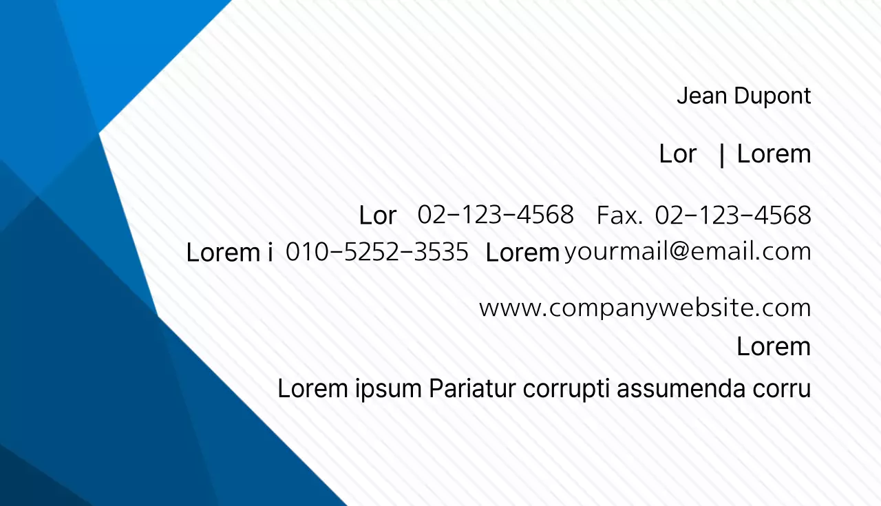 Cartes de visite en cristal