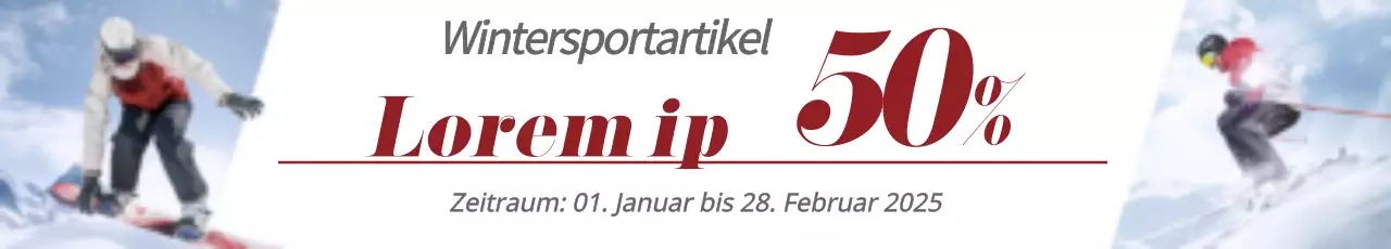 Wintersportartikel