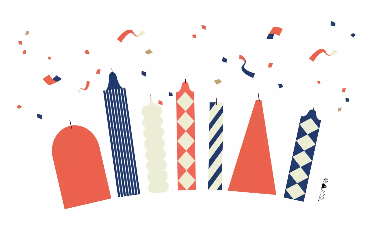 Papieren bekers voor kleurrijke feestjes