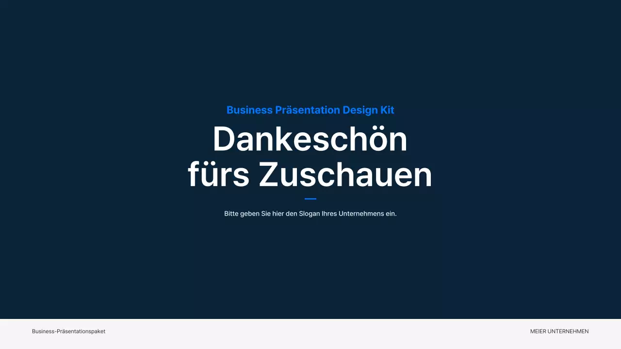 Einfache Geschäftsmaterialien in Blau und Grau