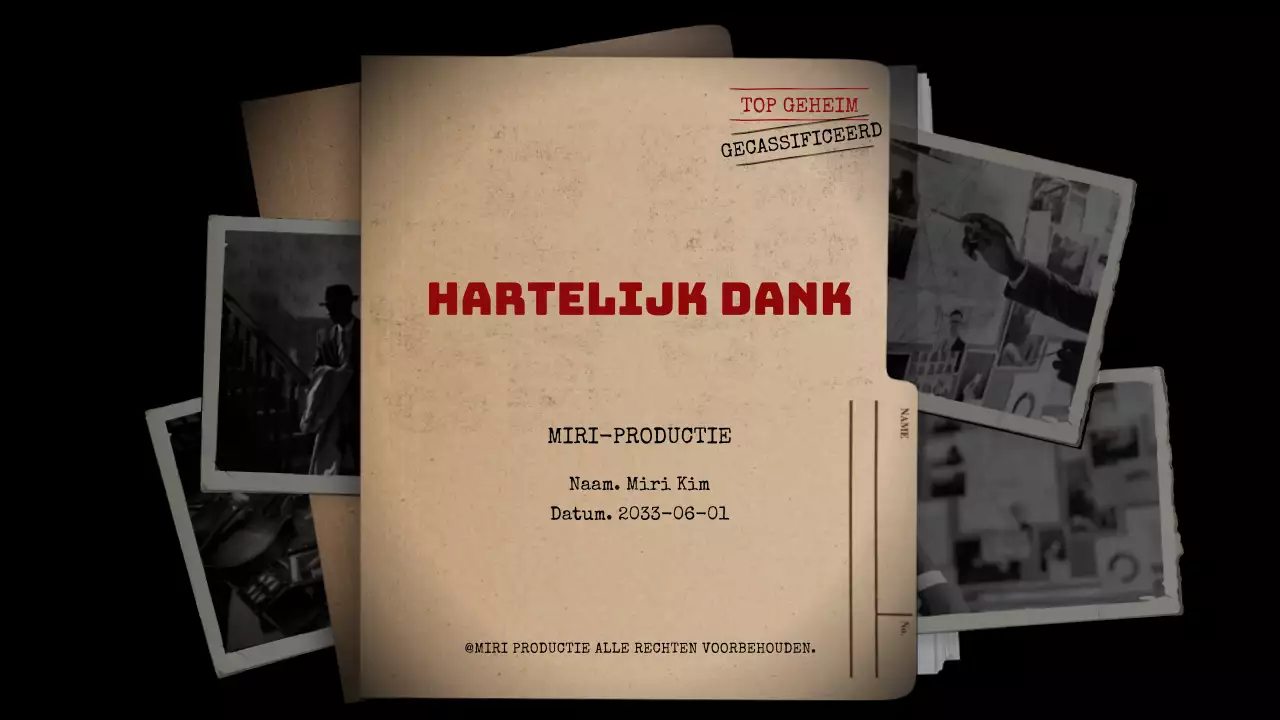 Mysterieromans met zwarte achtergronden en bruine archiefkasten analyseren