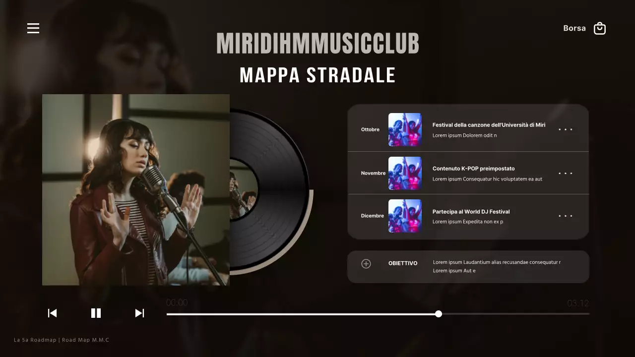I cerchi neri e rossi della musica pop spiegati