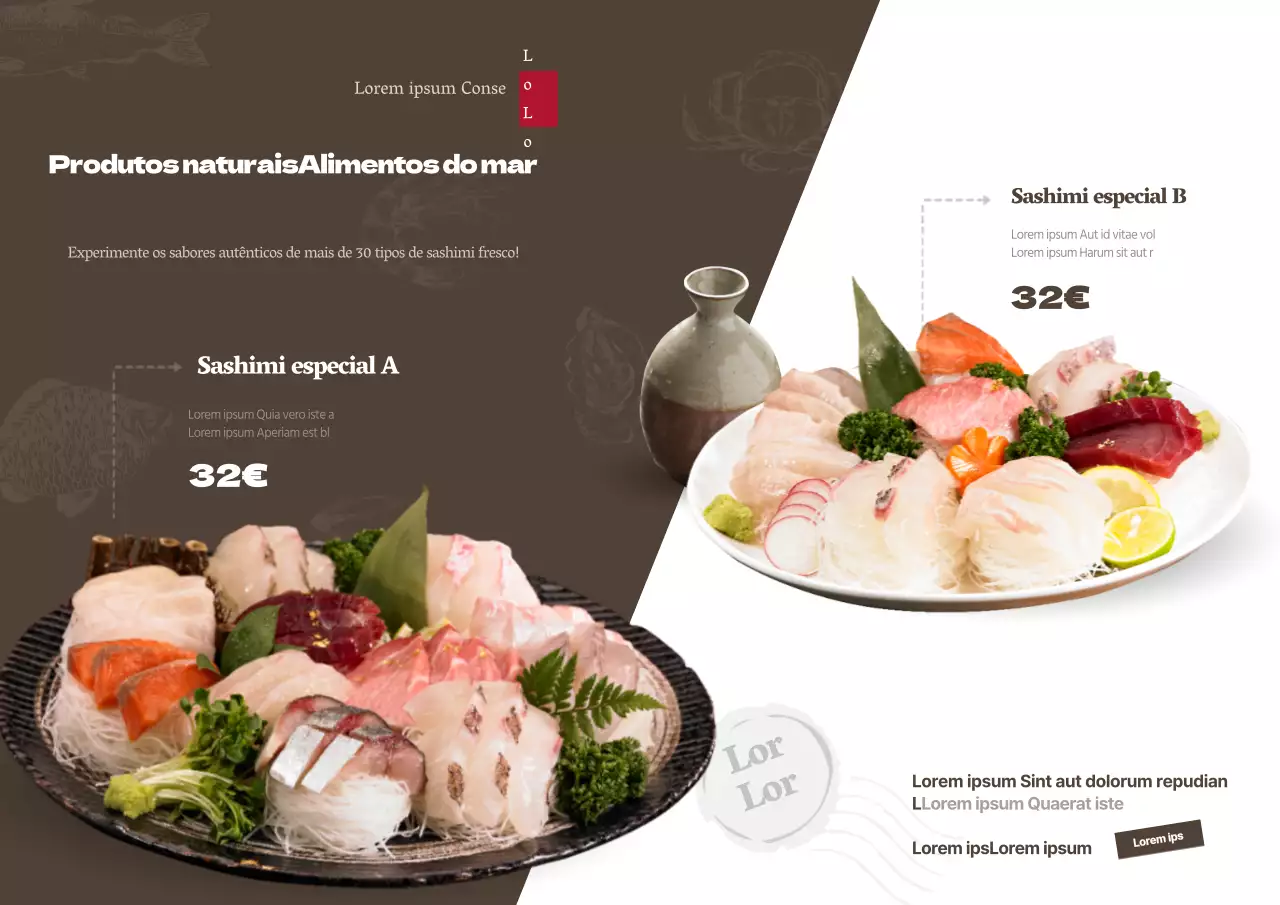 Produtos naturaisAlimentos do mar