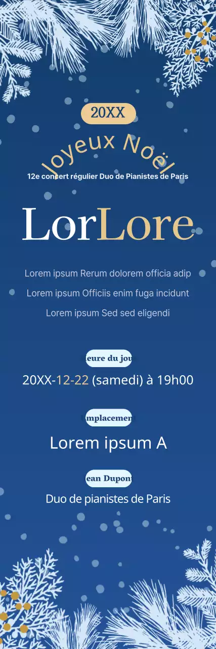 Concert de fin d'année