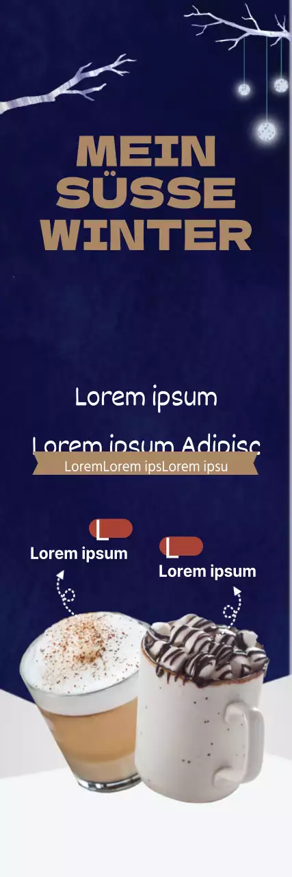 Wintergetränke Neues Menü Event