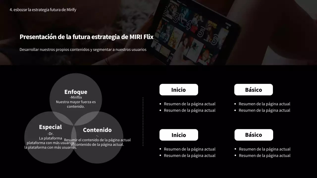 Black & White Media OTT Platforms Corporate Supporters Challenge Presentación