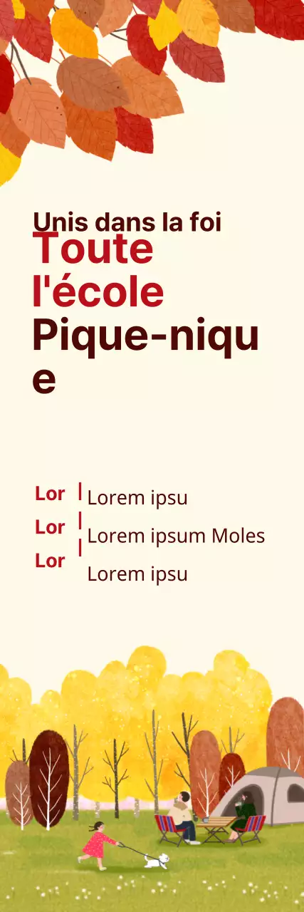 Pique-nique d'automne_Serial Banner