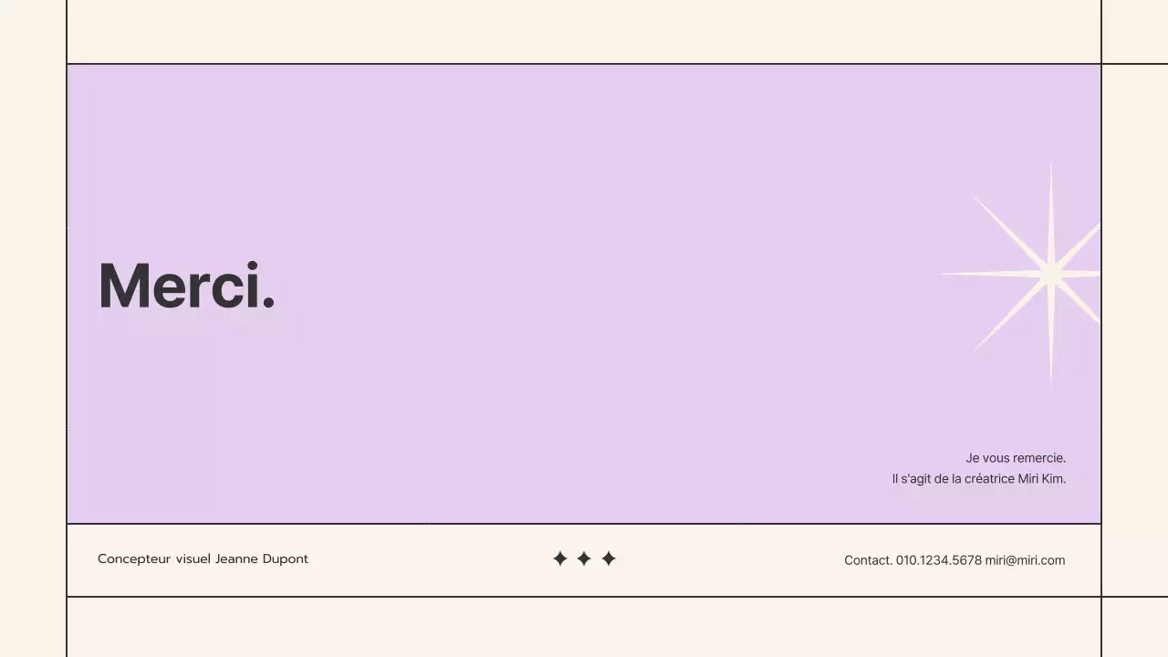 Un portfolio simple, beige et mauve, pour la recherche d'un emploi