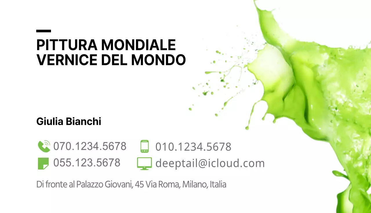 Negozio di verniciatura per riparazioni automobilistiche