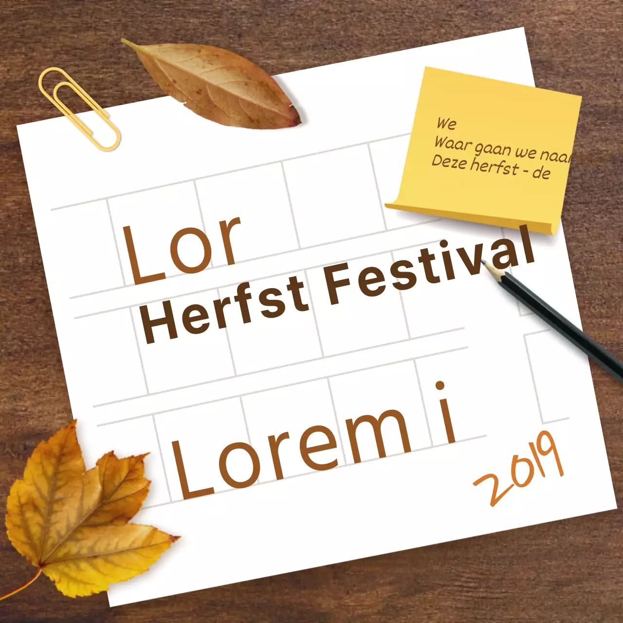 Herfst Festival