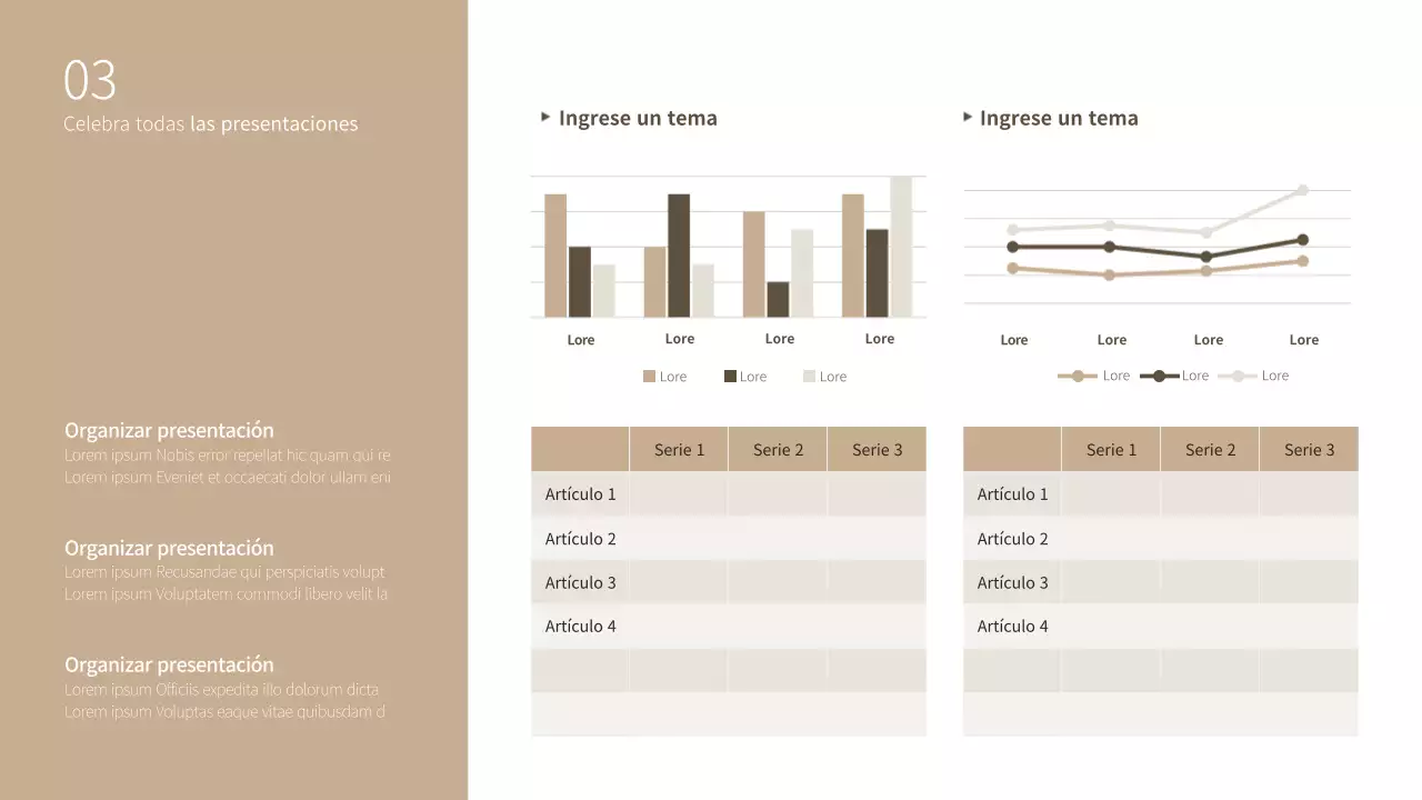 Plantilla Interior Emocional Tono Marrón