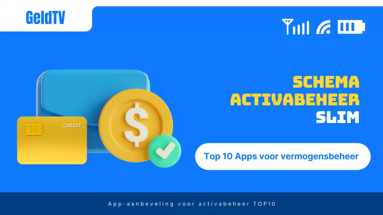 Onze favoriete eenvoudige vermogensbeheer-apps in blauw