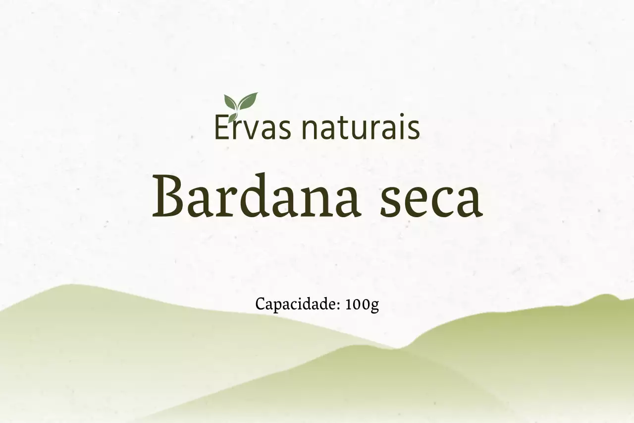 Bardana seca