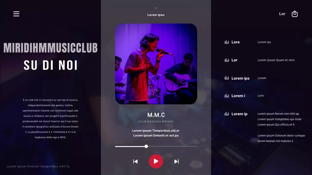 I cerchi neri e rossi della musica pop spiegati