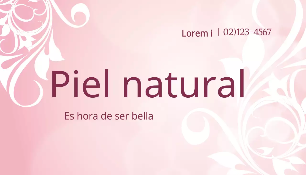 Pieles naturales