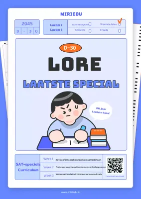 Promoot Blue's Eenvoudige SAT Speciale Lezingen