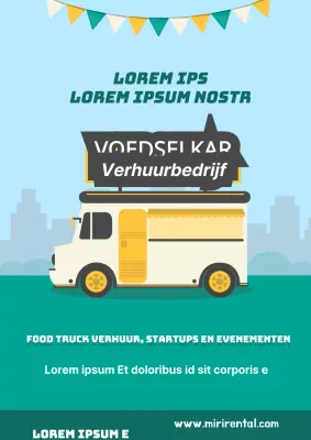 Food Truck huurauto's