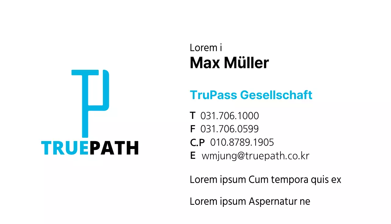 Visitenkarten für Unternehmen