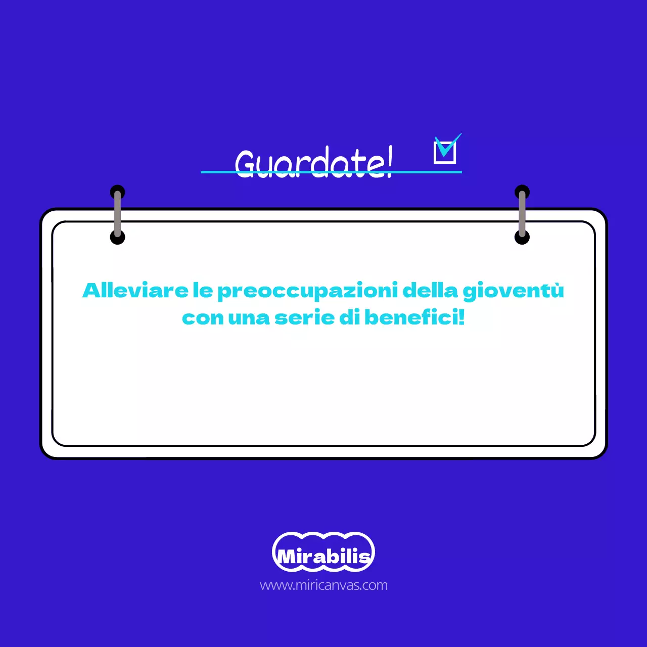 Vantaggi per l'occupazione giovanile