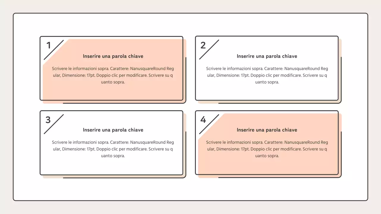 Educativo con forme a punta in rosa e beige