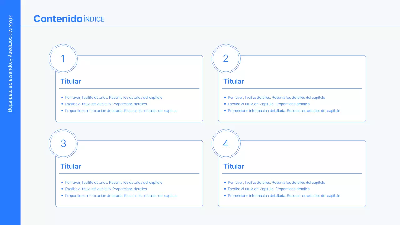 Kit de concepto empresarial con líneas azules, minimalistas y sencillas