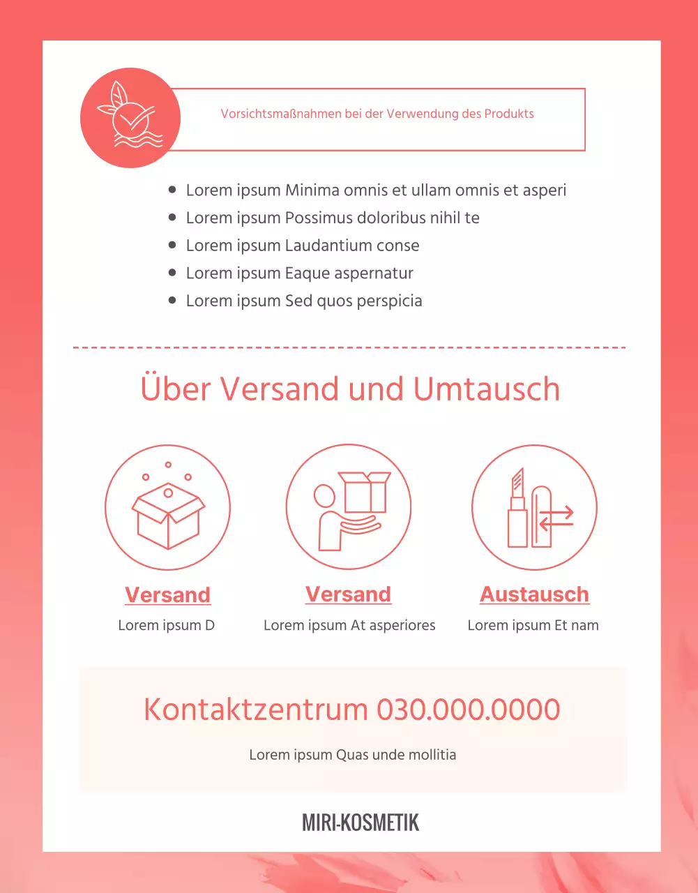 Ein frischer und leuchtender Lippenstift in Pink wird vorgestellt