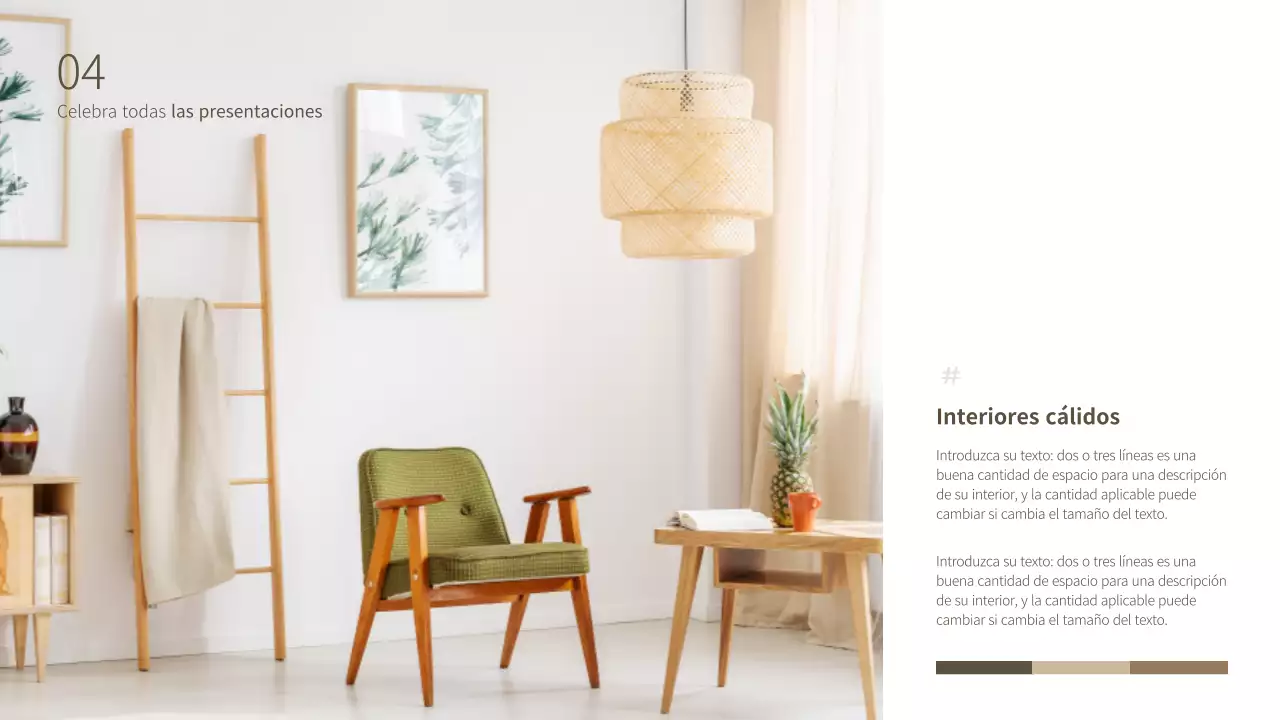 Plantilla Interior Emocional Tono Marrón