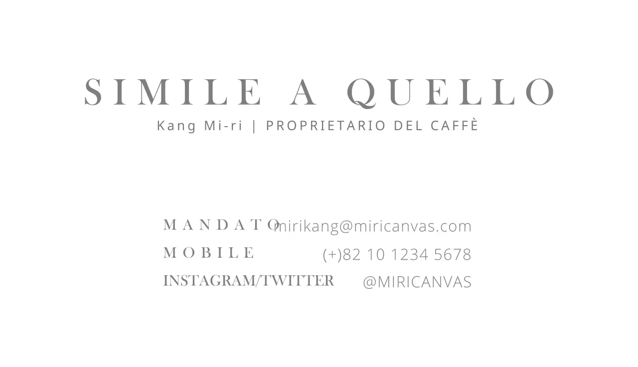 Un caffè semplice con illustrazioni grigie e sentimentali e uno stile semplice