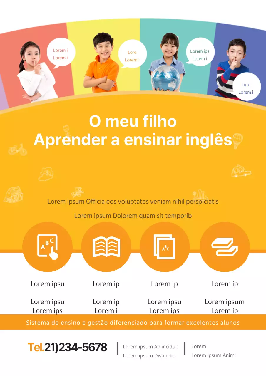 Ensinar inglês ao meu filho